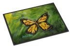 NEW Monarch Glover Fly Butterfly Doormat Front Door Mat Indoor Outdoor Rugs for Entryway, Non Slip Washable Low Pile, 18H X 27W
