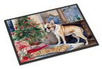 NEW French Bulldog Christmas Cookies Doormat Front Door Mat Indoor Outdoor Rugs for Entryway, Non Slip Washable Low Pile, 18H X 27W
