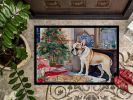 NEW French Bulldog Christmas Cookies Doormat Front Door Mat Indoor Outdoor Rugs for Entryway, Non Slip Washable Low Pile, 18H X 27W