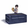Jaxx Zipline Modular Kids Loveseat & Ottomans, Navy