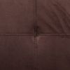 Chocolate Flannel Living Room Sofa