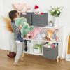 LED Kids Bookshelf and Toy Storage, Kids Bookcase with Storage, Kids Toy Storage Organizer, Bookshelf for Kids, Book Shelf for Kids Rooms and Bedroom