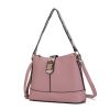 MKF Collection Ezra Snake embossed Vegan Leather Women Shoulder Handbag by Mia K